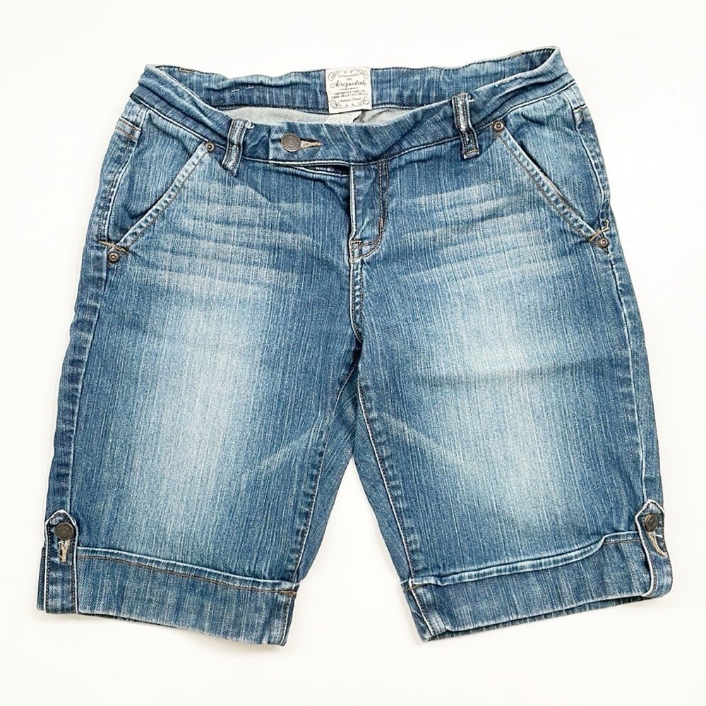 Aeropostale denim bermuda shorts